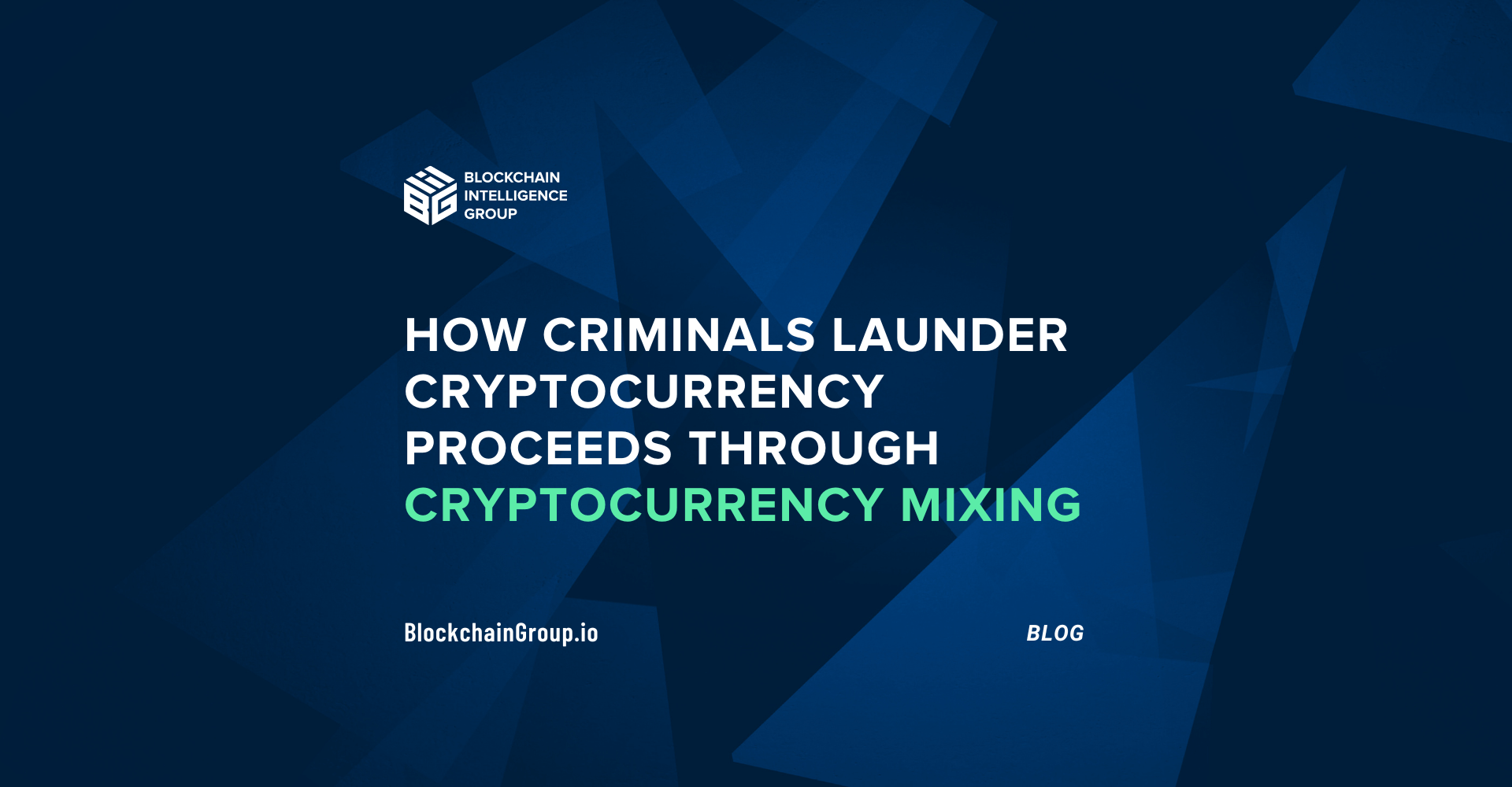 How Criminals Launder Cryptocurrency Proceeds Through Cryptocurrency ...