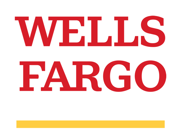 Wells Fargo logo, representing a global financial services company offering banking, investment, and blockchain technology solutions.