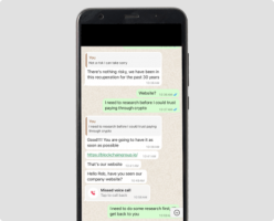 WhatsApp Scammer